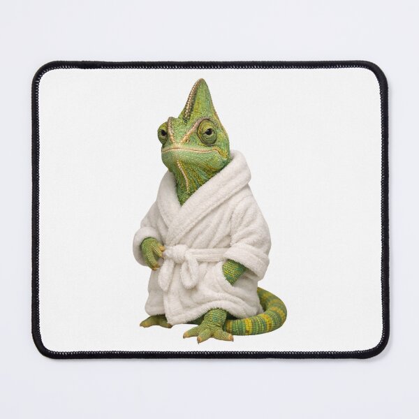 Item preview, Bathrobe Veiled Chameleon designed and sold by Sillytoe.