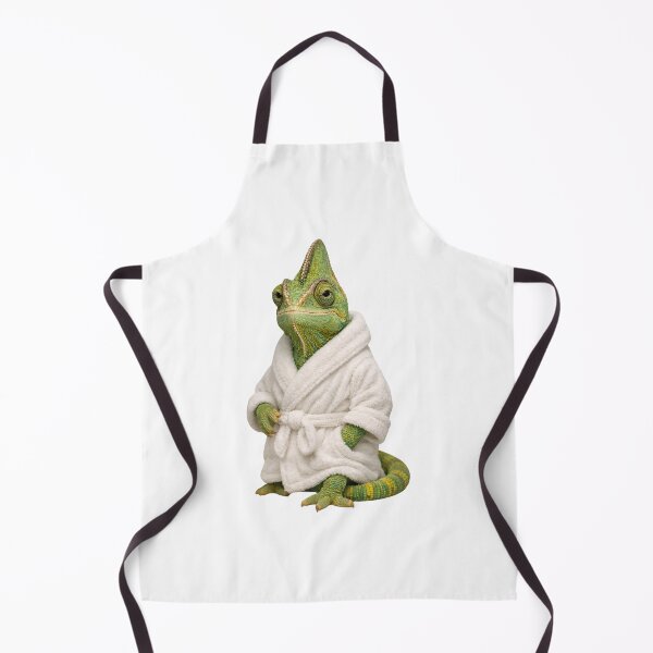 Item preview, Bathrobe Veiled Chameleon designed and sold by Sillytoe.