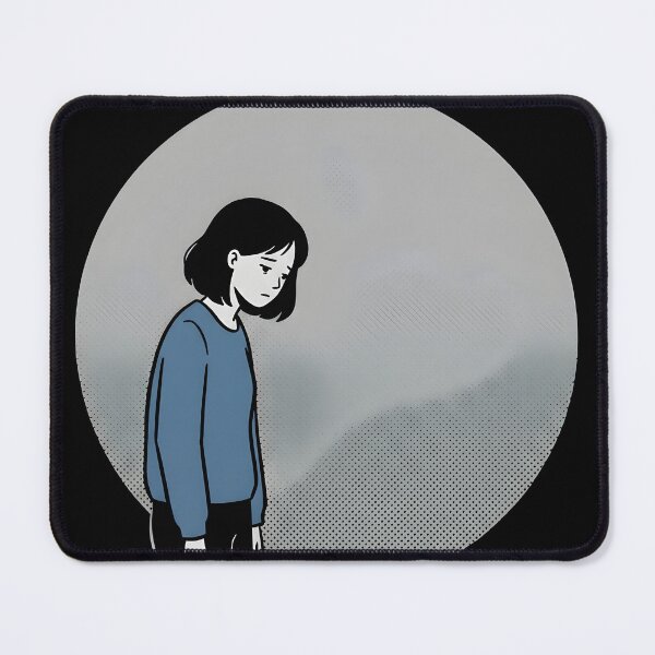 Item preview, Empty Desk Void Minimalist Comic Poster designed and sold by DuckOddity.