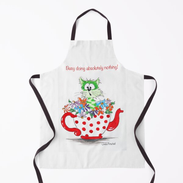 Item preview, cat in a teapot designed and sold by Linda Finstad.