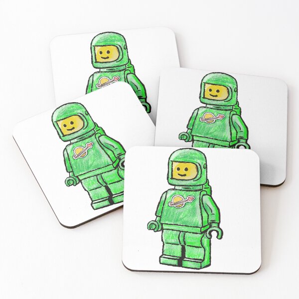 Item preview, Green Spaceman Minifigure designed and sold by SombreroDoodles.