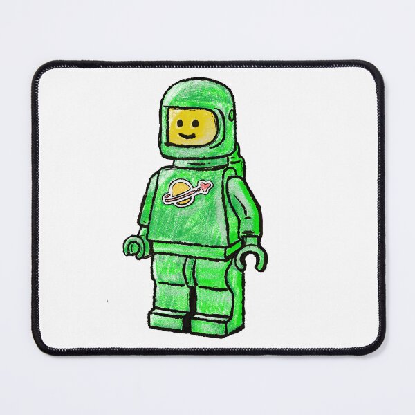 Item preview, Green Spaceman Minifigure designed and sold by SombreroDoodles.