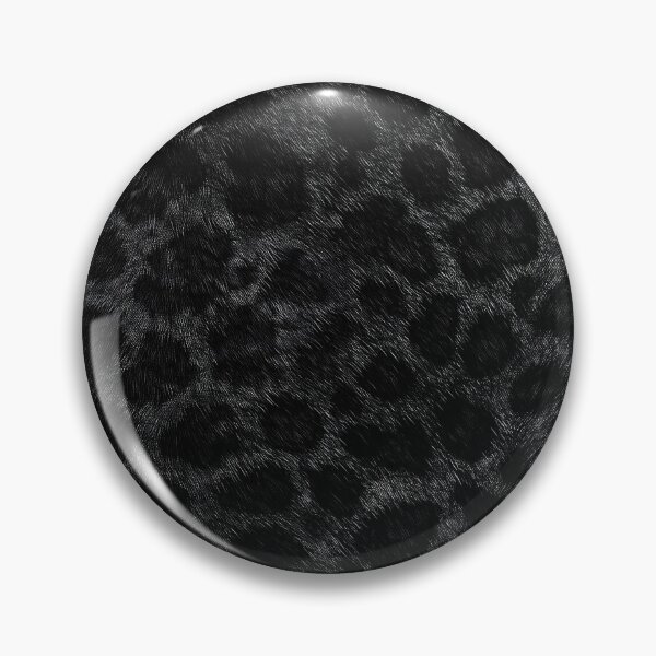 Item preview, Black Panther Fur Pattern - Tonal Ghost Rosette Print Design designed and sold by Nine Lives Studio.