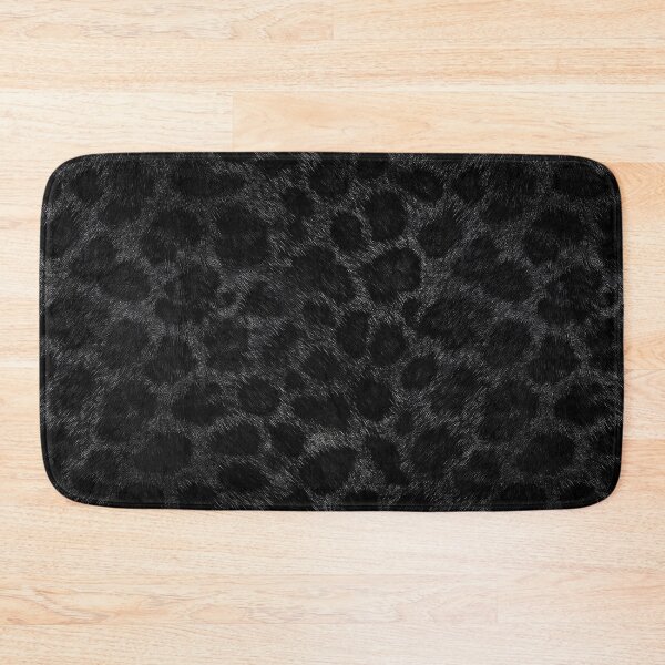 Item preview, Black Panther Fur Pattern - Tonal Ghost Rosette Print Design designed and sold by Nine Lives Studio.