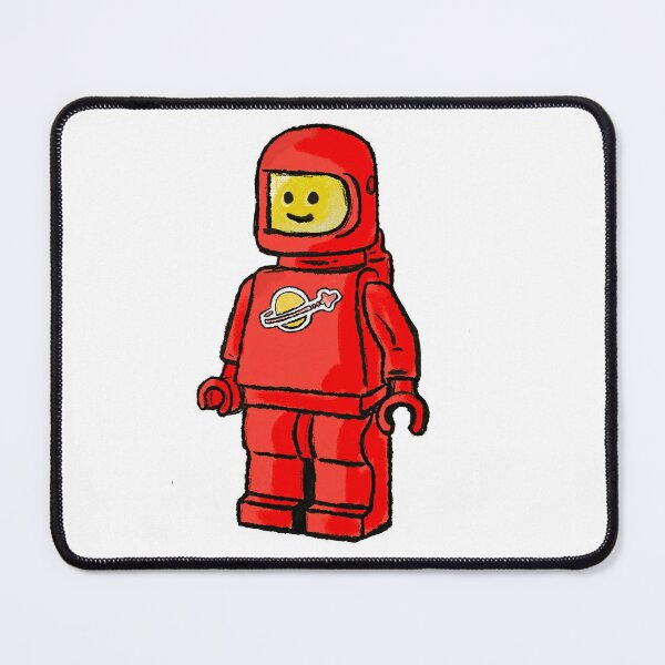 Item preview, Red Spaceman Minifigure designed and sold by SombreroDoodles.