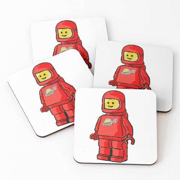 Item preview, Red Spaceman Minifigure designed and sold by SombreroDoodles.