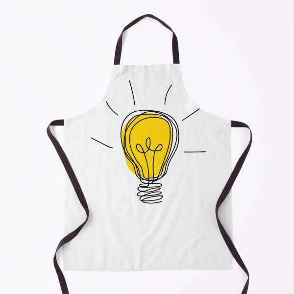 Item preview, Creative Yellow Light Bulb Icon designed and sold by MG.STUDIO.