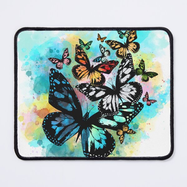 Item preview, Elegant Butterflies In Flight Digital Watercolors Design Art designed and sold by DEC02.