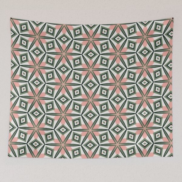 Item preview, Tribal Hex Pattern designed and sold by Shy Fractal Designs.