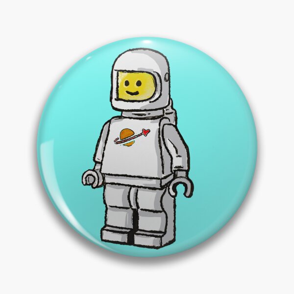 Item preview, White Spaceman Minifigure designed and sold by SombreroDoodles.