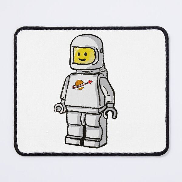 Item preview, White Spaceman Minifigure designed and sold by SombreroDoodles.
