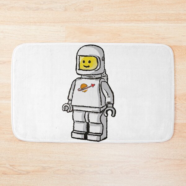 Item preview, White Spaceman Minifigure designed and sold by SombreroDoodles.