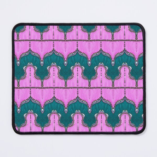 Item preview, Butterfly River- Pink, Teal, Brown Abstract Pattern designed and sold by Little Lucid Mind.
