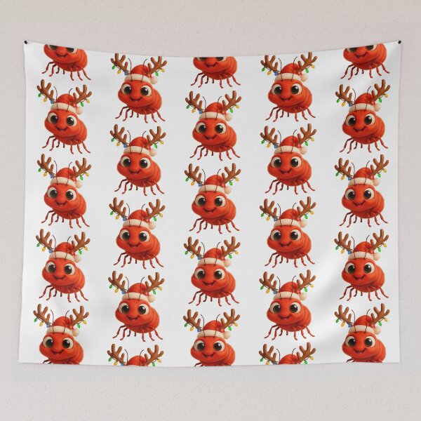 Item preview, Christmas Red Aphid designed and sold by Sillytoe.