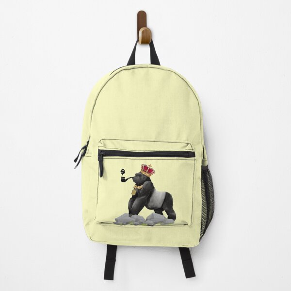 Item preview, Royal Gorilla King with Crown Illustration designed and sold by CREATIVE HIVE.