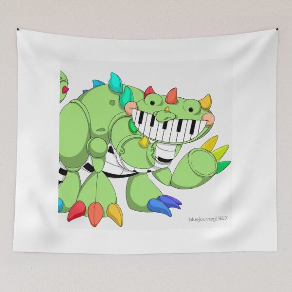 Item preview, Poppy Playtime Pianosaurus Waving designed and sold by bluejourney1987.