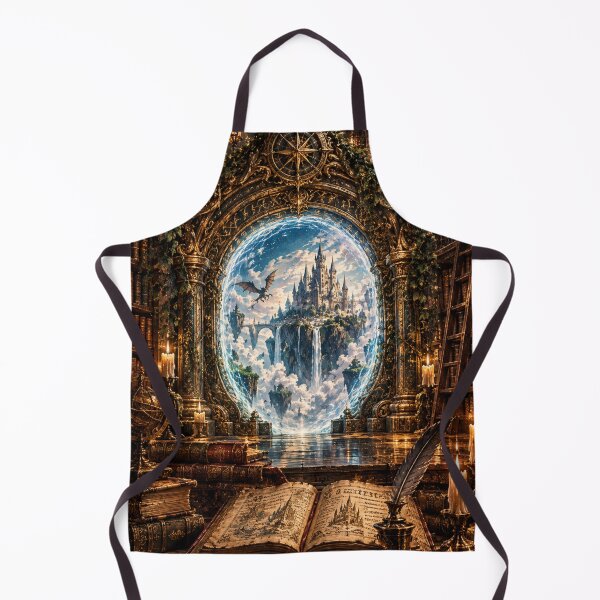 Item preview, Enchanted Library Portal designed and sold by Del4xe.