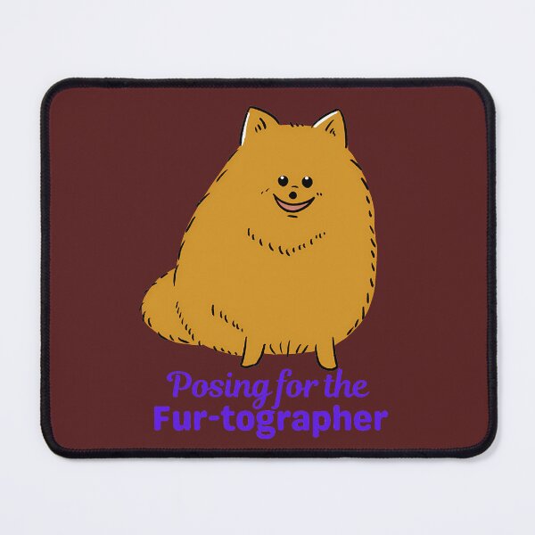 Item preview, Posing for the Fur-tographer Pomeranian Dog designed and sold by glowvim.
