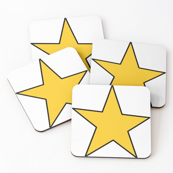 Item preview, 'Super Hero' Bright Yellow Star Graphic Art Design  designed and sold by DEC02.