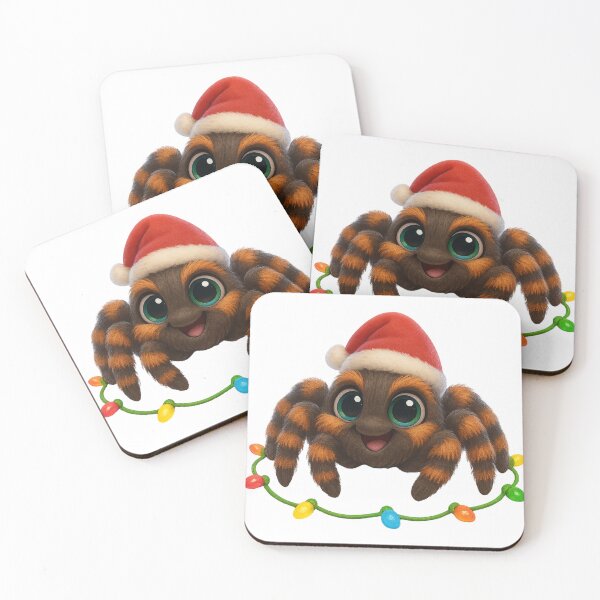 Item preview, Christmas Red Knee Tarantula designed and sold by Sillytoe.