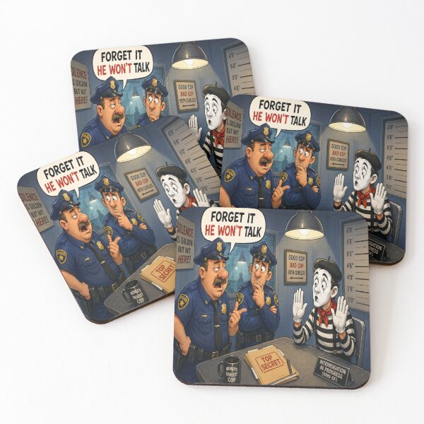 Item preview, Mime Interrogation designed and sold by DazzleKitty.