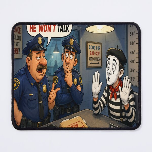 Item preview, Mime Interrogation designed and sold by DazzleKitty.