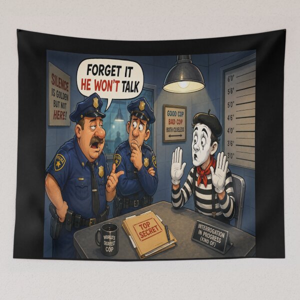 Item preview, Mime Interrogation designed and sold by DazzleKitty.