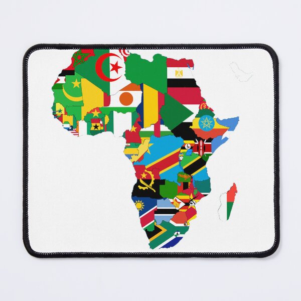 Item preview, Africa Map African Flags designed and sold by MG.STUDIO.