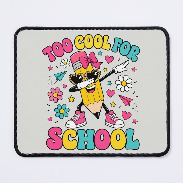 Item preview, Too Cool For School Dabbing Pencil Groovy designed and sold by DigitalGlade.