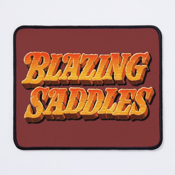 Item preview, Blazing Saddles Logo designed and sold by Deviant Logic Design.