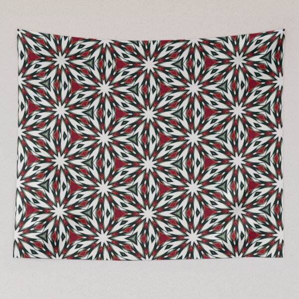 Item preview, Retro Candycane Pattern designed and sold by Shy Fractal Designs.