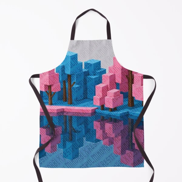 Item preview, Voxel Sakura Waterscape Design designed and sold by RestfulMindRBLX.
