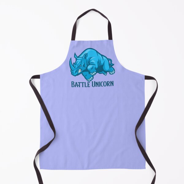 Item preview, Blue Battle Unicorn designed and sold by Grateful-Fool.