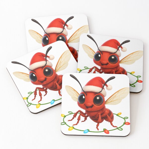 Item preview, Christmas Red Paper Wasp designed and sold by Sillytoe.