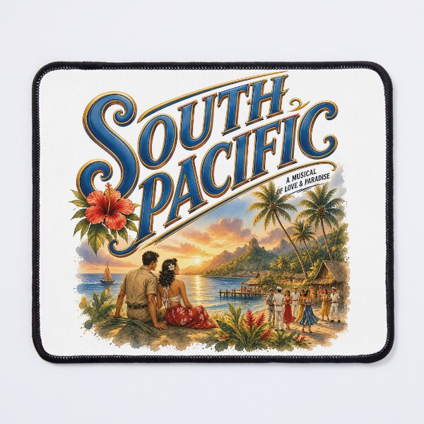 Item preview, South Pacific the Musical designed and sold by Lyric Vault - Rock on.