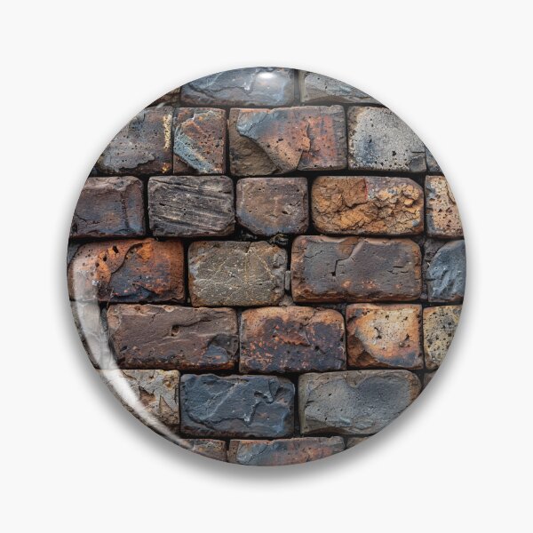 Item preview, Rustic Weathered Brick Wall Seamless Pattern designed and sold by NTGUILTY.