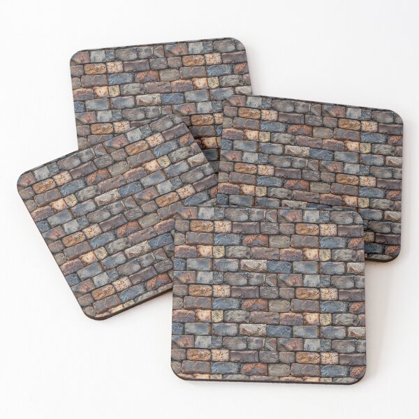 Item preview, Rustic Weathered Brick Wall Seamless Pattern designed and sold by NTGUILTY.