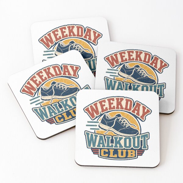 Item preview, Weekday Walkout Club Badge designed and sold by aihrgdesign.