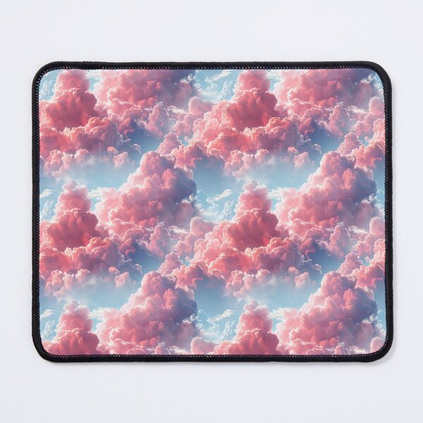 Item preview, Dreamy Pink Sunset Clouds Seamless Pattern designed and sold by NTGUILTY.