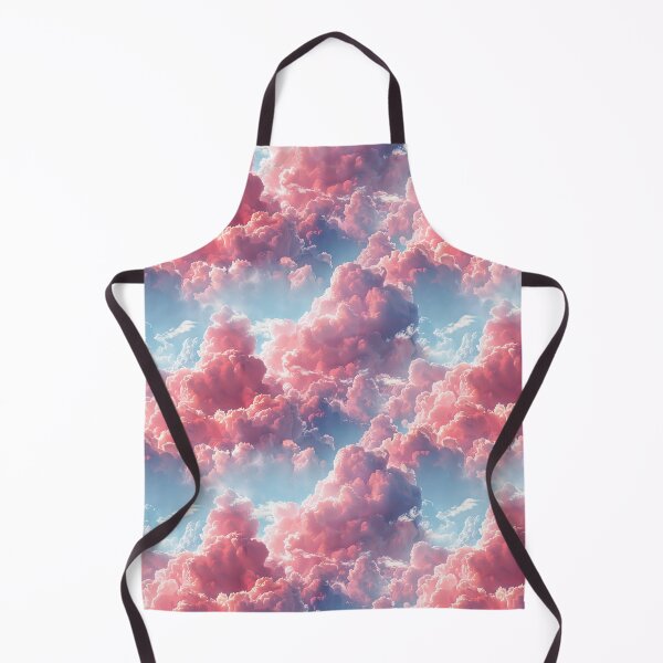 Item preview, Dreamy Pink Sunset Clouds Seamless Pattern designed and sold by NTGUILTY.