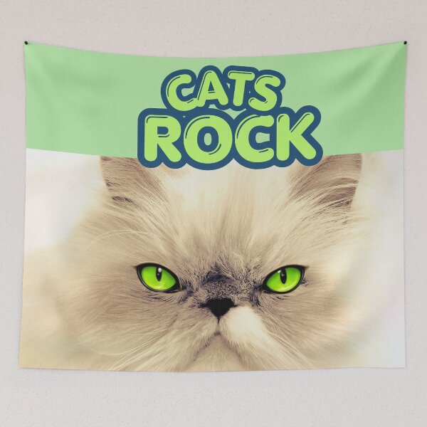 Item preview, Cats Rock designed and sold by DigitalShoppeIL.