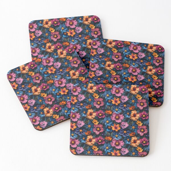Item preview, Vibrant Cosmos Floral Garden Seamless Pattern designed and sold by NTGUILTY.