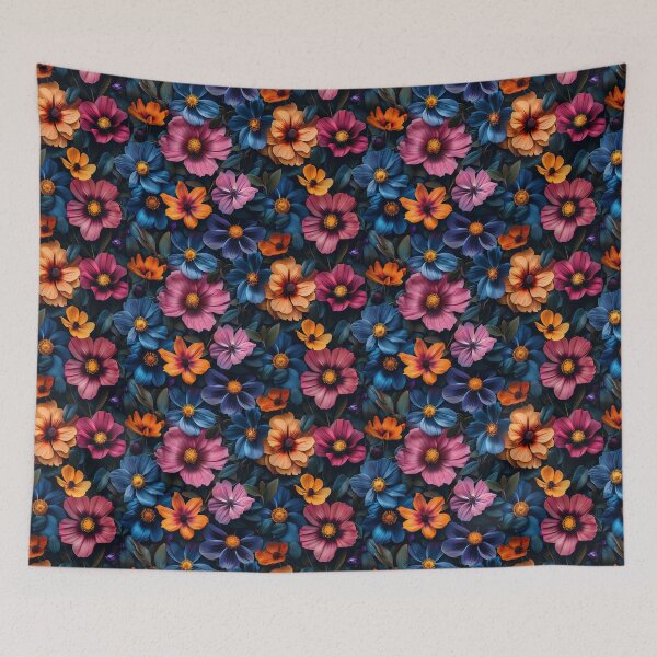 Item preview, Vibrant Cosmos Floral Garden Seamless Pattern designed and sold by NTGUILTY.