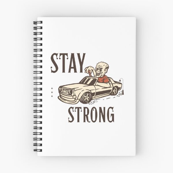 Item preview, Stay Strong Minimalist Motivational Quote Bold Typography Graphic designed and sold by TheStickGraph.