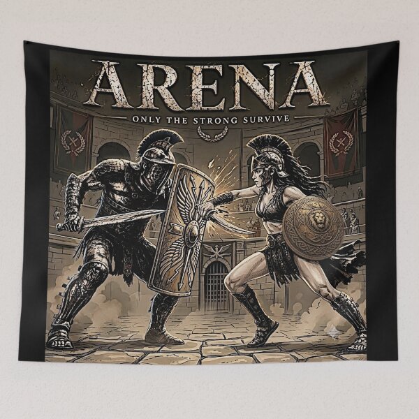 Item preview, Arena Only the Strongest Survive - Gladiator Fight designed and sold by thirtyonestars.