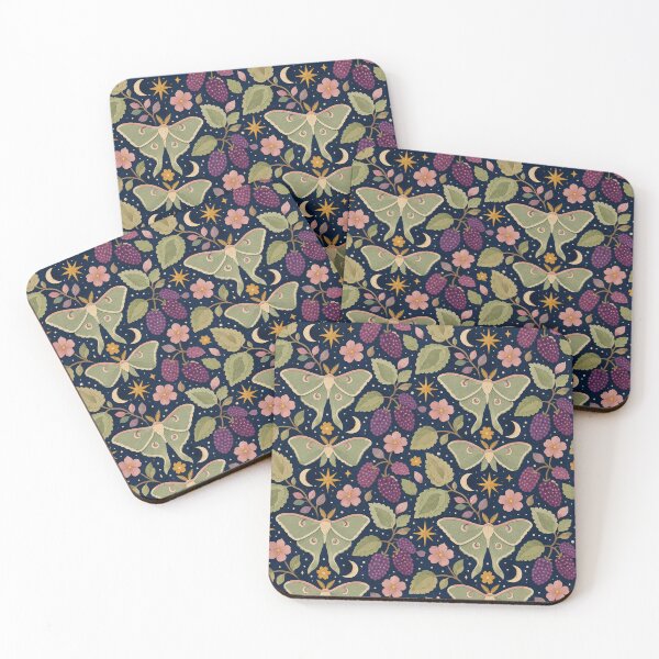 Item preview, Mulberry Moth Quilt Pattern designed and sold by aihrgdesign.