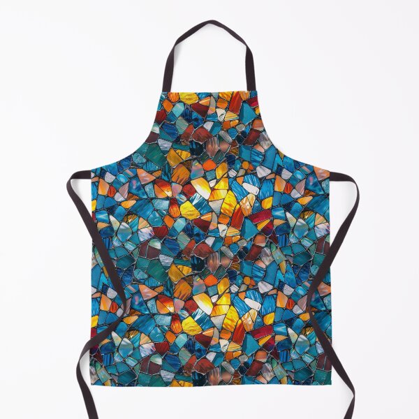 Item preview, Vibrant Stained Glass Mosaic Seamless Pattern designed and sold by NTGUILTY.