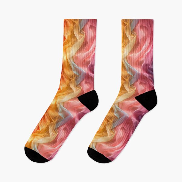 Item preview, Vibrant Flowing Silk Gradient Seamless Pattern designed and sold by NTGUILTY.