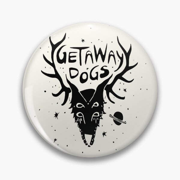 Item preview, Getaway Dogs - Cosmic Doggie (BLACK) designed and sold by That-Indie-Guy.