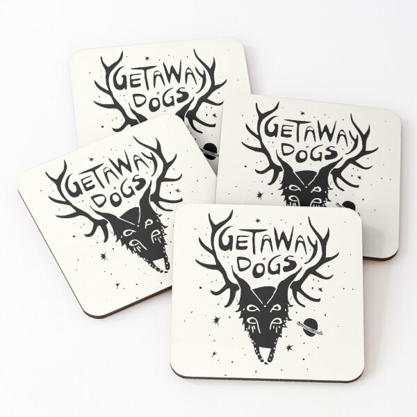 Item preview, Getaway Dogs - Cosmic Doggie (BLACK) designed and sold by That-Indie-Guy.